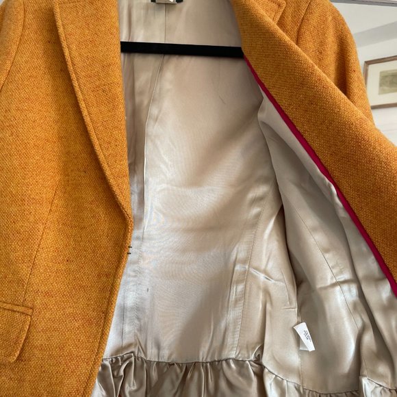 J. Crew Mustard Yellow Blazer - Picture 4 of 6